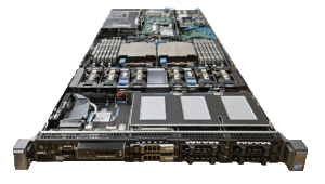 PowerEdge R610 front open